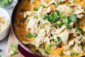 Queso-Topped Baked Chicken