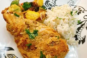 Baked Marinated Chicken Shawarma Recipe