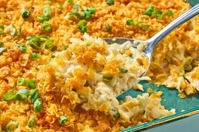 Creamy Cheesy Chicken Hash Brown Casserole