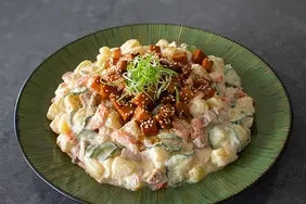 Savory Teriyaki Chicken Potato Salad