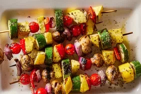 What Makes This Grilled Pineapple Veggie Skewer Recipe a Keeper