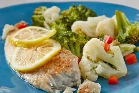 Easy Weeknight Baked Tilapia with Mixed Veggies