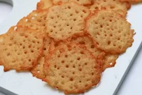 Homemade One-Ingredient Parmesan Crisps