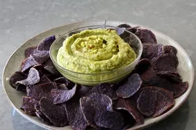 Creamy No-Bean Green Zucchini Hummus