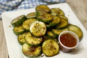 Easy Spicy Garlic Cucumber Salad