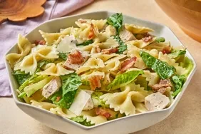 30-Minute Chicken Caesar Pasta Salad