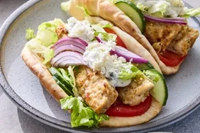Easy Sheet Pan Lemon Herb Chicken for Pitas